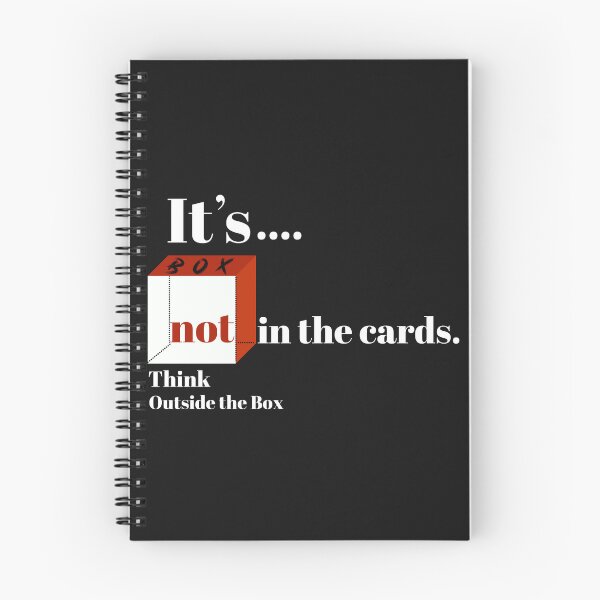 Item preview, Think Outside the Box Positive Thinking Proactive Attitude designed and sold by Glmart.