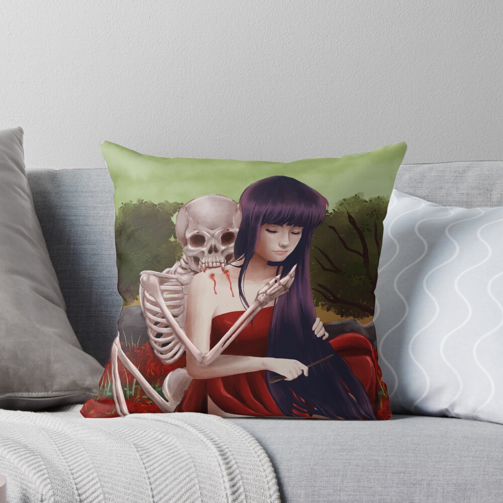 Item preview, Throw Pillow designed and sold by Chibijade.