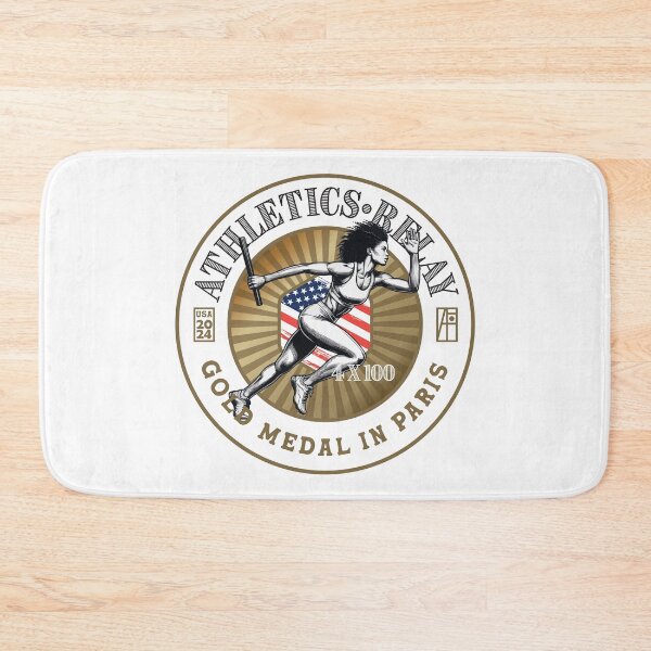 Item preview, 2024 - USA - ATHLETICS - RELAY 4X100- GOLD MEDAL - PARIS - 2 designed and sold by ArtProjectShop.