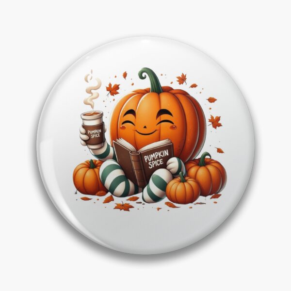 Item preview, Happy Pumpkin Reading Book designed and sold by DeeCeeFashion.