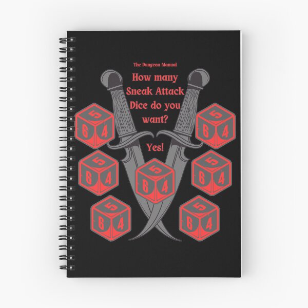 Item preview, The Dungeon Manual - Sneak Attack designed and sold by SteelwagonMedia.