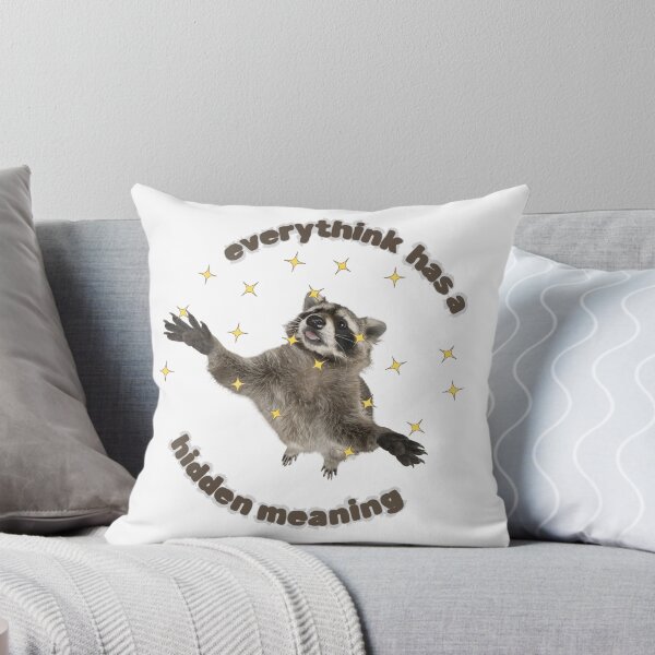 Item preview, everything has a hidden meaning, raccoon designed and sold by SaelKamila.