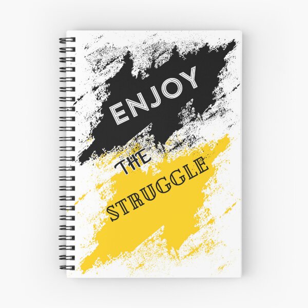 Item preview, Enjoy The Struggle Mindset Motivation designed and sold by ZCFitDesign.