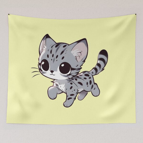 Item preview, Cute savannah cat designed and sold by Anna Halasek.