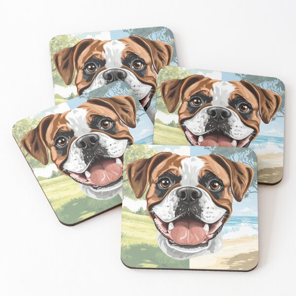 Item preview, Cute and Happy Dog Faces 11 of 20 designed and sold by Jenson Major.