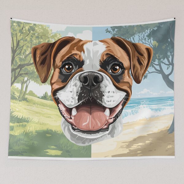 Item preview, Cute and Happy Dog Faces 11 of 20 designed and sold by Jenson Major.