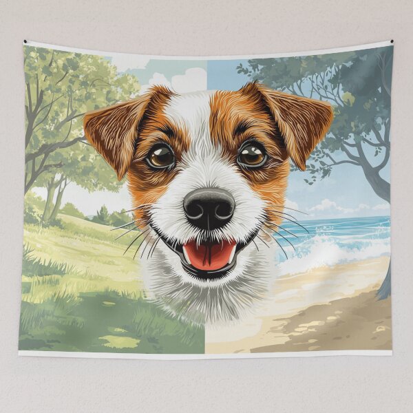 Item preview, Cute and Happy Dog Faces 12 of 20 designed and sold by Jenson Major.
