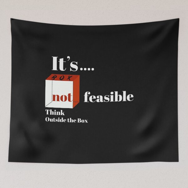 Item preview, Think Outside the Box Positive Thinking Proactive Attitude designed and sold by Glmart.