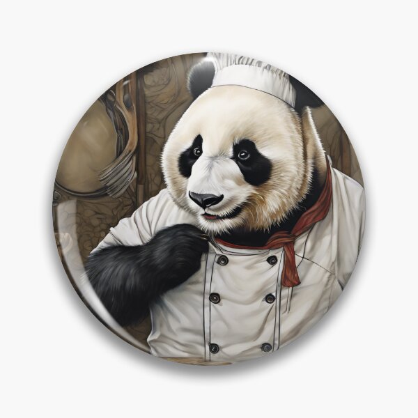 Item preview, cute panda cooking designed and sold by Mauswohn.