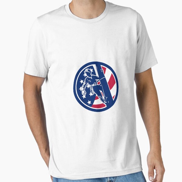 Item preview, American Lineworker USA Flag Icon designed and sold by patrimonio.