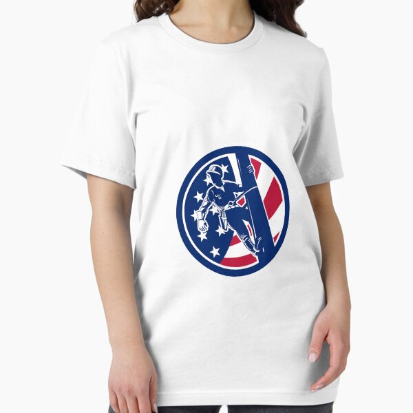 Item preview, American Lineworker USA Flag Icon designed and sold by patrimonio.