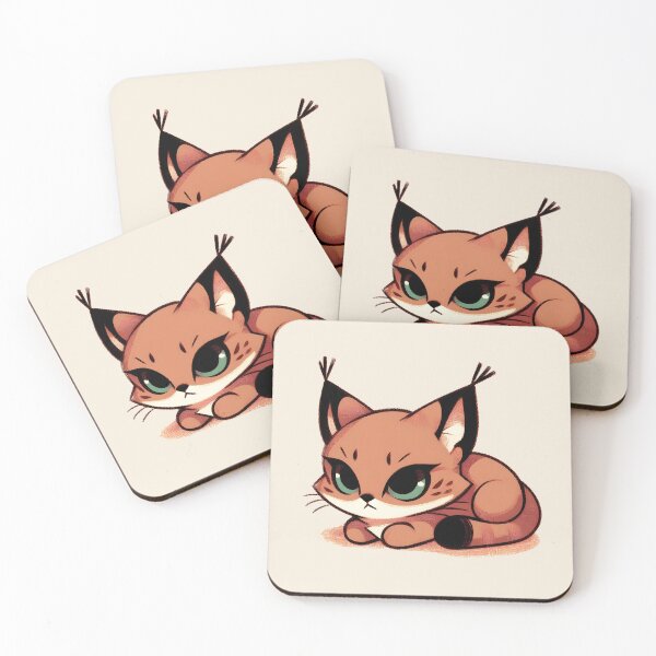 Item preview, Cute Caracal. designed and sold by Anna Halasek.