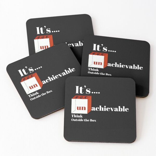 Item preview,  Think Outside the Box Positive Thinking Proactive Attitude designed and sold by Glmart.
