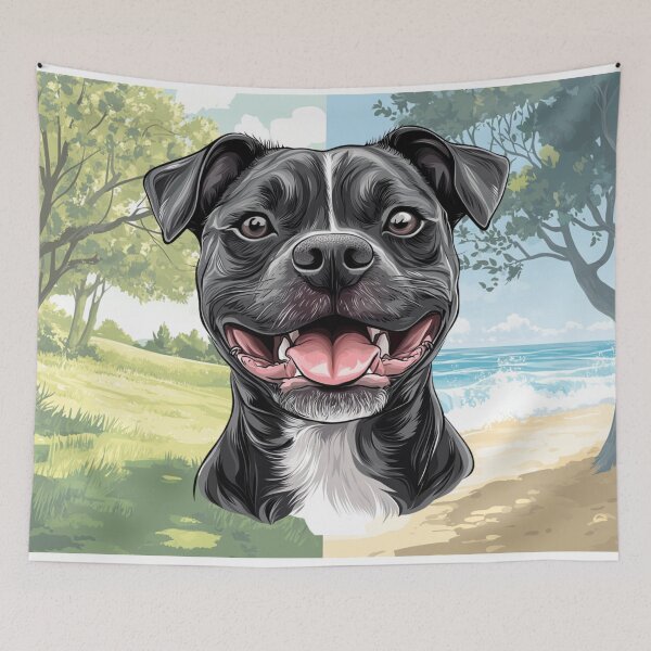 Item preview, Cute and Happy Dog Faces 13 of 20 designed and sold by Jenson Major.