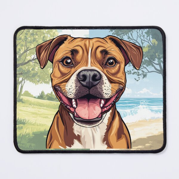 Item preview, Cute and Happy Dog Faces 14 of 20 designed and sold by Jenson Major.