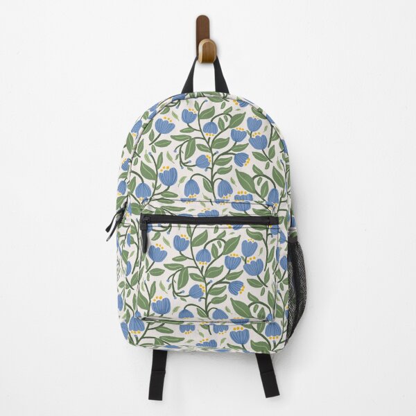 Item preview, Blue and green floral vine designed and sold by FrancesPoff.