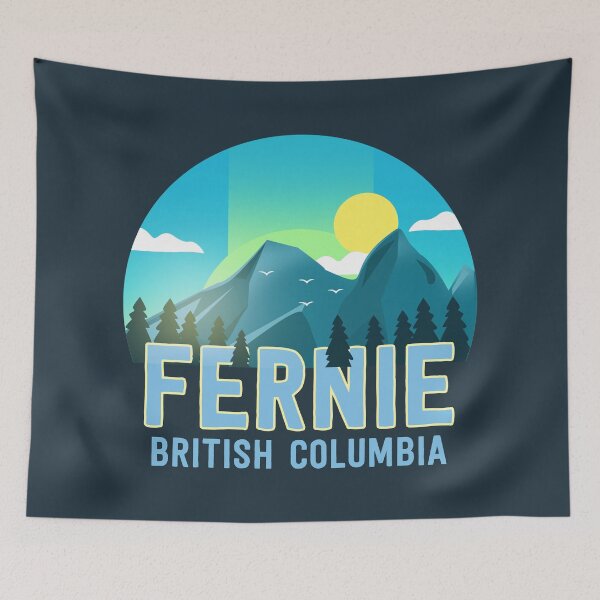 Item preview, Fernie British Columbia designed and sold by AdventureModa.