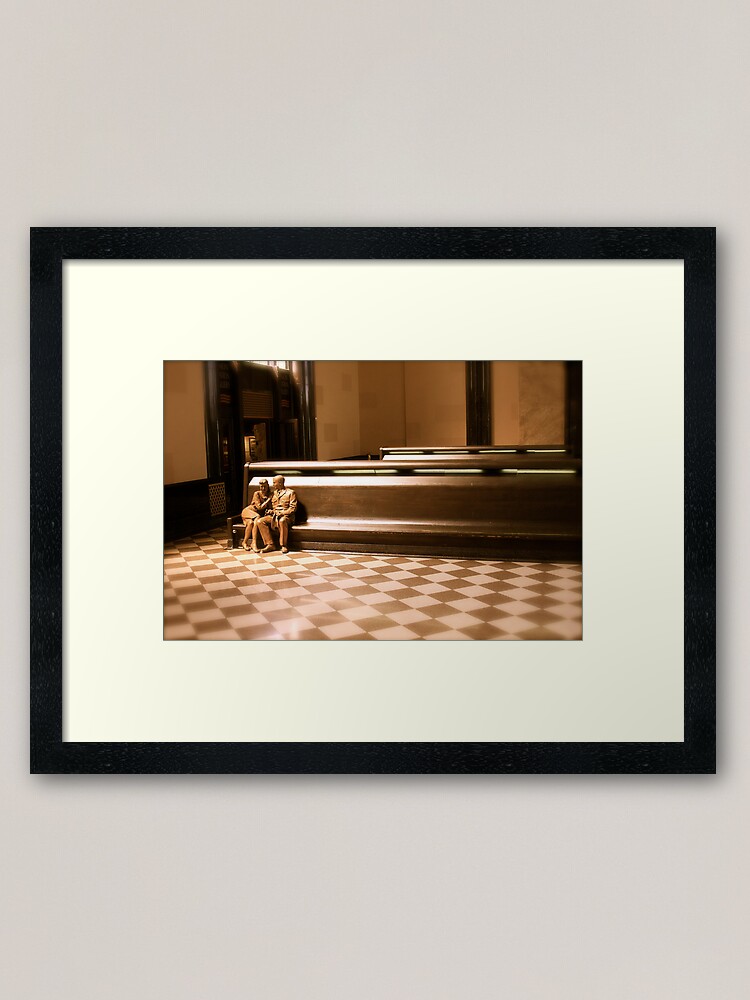 Alternate view of Union Station Framed Art Print