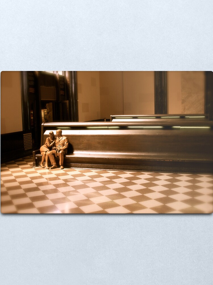 Alternate view of Union Station Metal Print