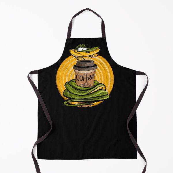 Item preview, Snake with coffee designed and sold by Maryart8.