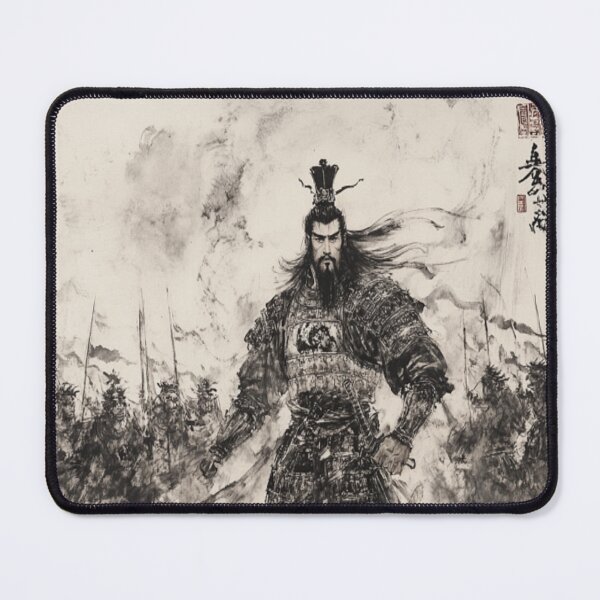 Item preview, Chinese general in armor in Indian ink. designed and sold by Foutox.