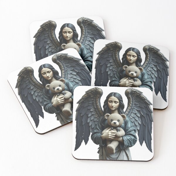 Item preview, Majestic Mona Lisa artwork by da Vinci and a teddy bear designed and sold by TaliaShin.