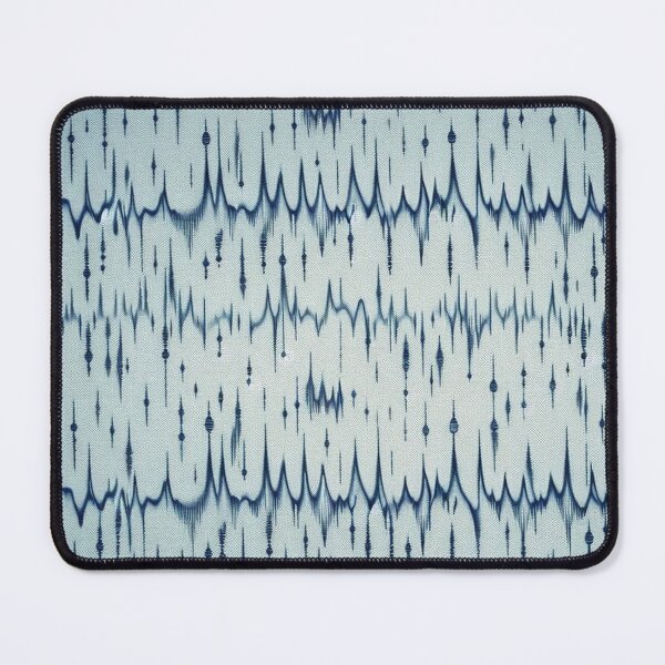 Item preview, Acoustic Waveform Micro Fabric Pattern: Soothing Blue Gradient Design designed and sold by Rui Fernandes.