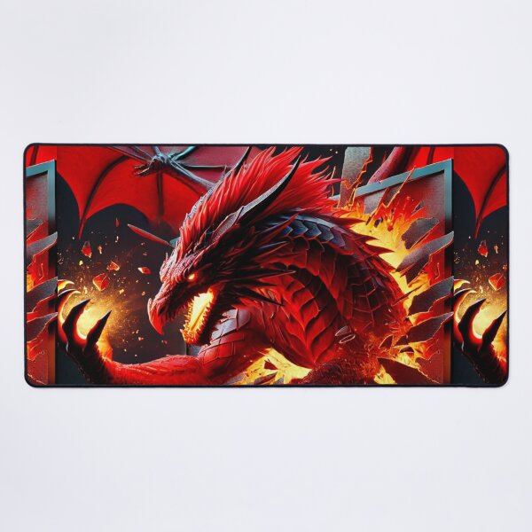 Item preview, Crimson Dragon's Bold Breakout designed and sold by WildVista.