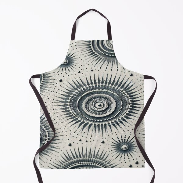 Item preview, Radiating Sound Waves Micro Fabric Pattern: Dynamic Concentric Circles on Light Gray designed and sold by Rui Fernandes.