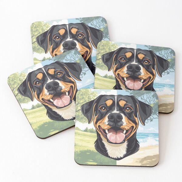 Item preview, Copy of Cute and Happy Dog Faces 17 of 20 designed and sold by Jenson Major.