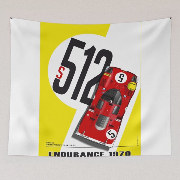Item preview, Ferrari 512 Ickx + Schetty designed and sold by Theodor Decker.