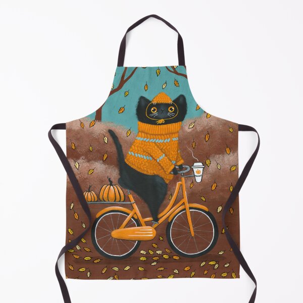 Item preview, Sweater Weather Bicycle Ride designed and sold by KilkennyCat Art.