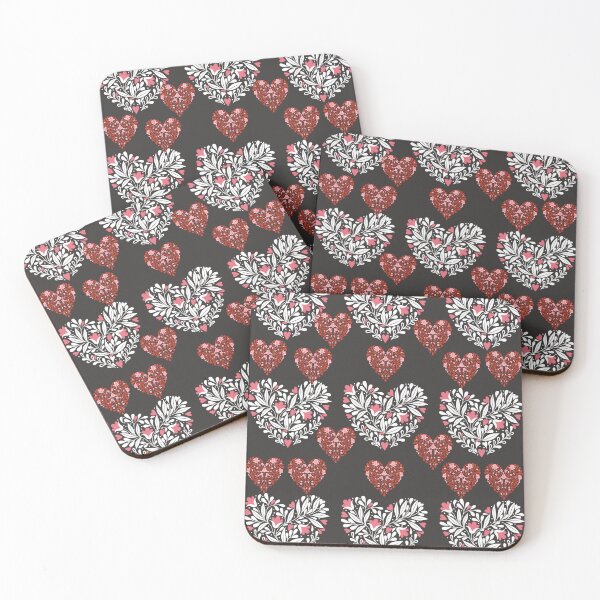 Item preview, "Floral Heart: Personalized Custom Design designed and sold by NAB  design.