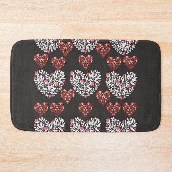 Item preview, "Floral Heart: Personalized Custom Design designed and sold by NAB  design.