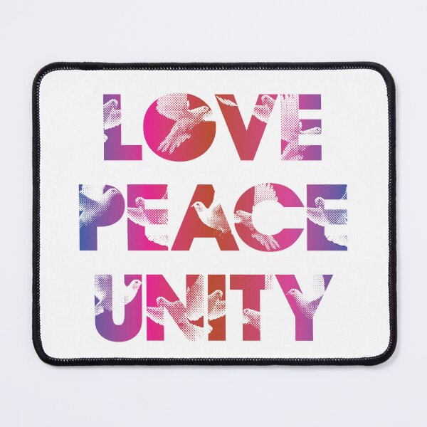 Item preview, Love Peace and Unity - Doves Peace Movement  designed and sold by Vision-Tees.