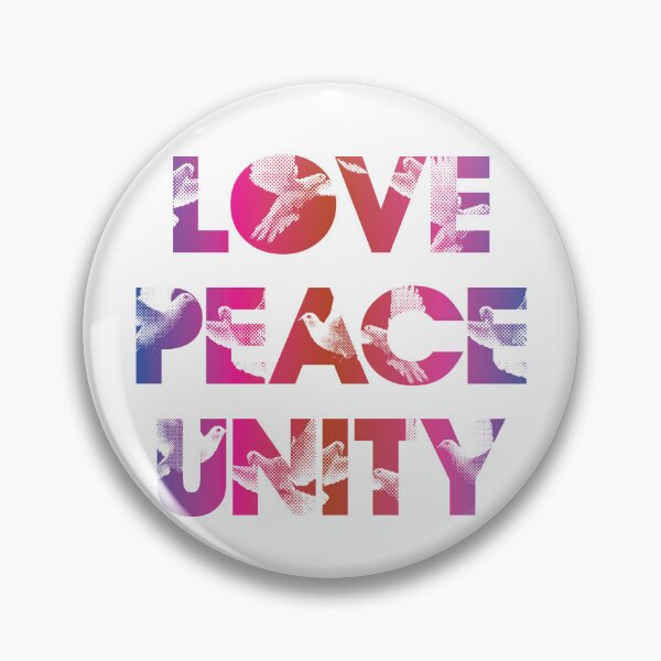 Item preview, Love Peace and Unity - Doves Peace Movement  designed and sold by Vision-Tees.