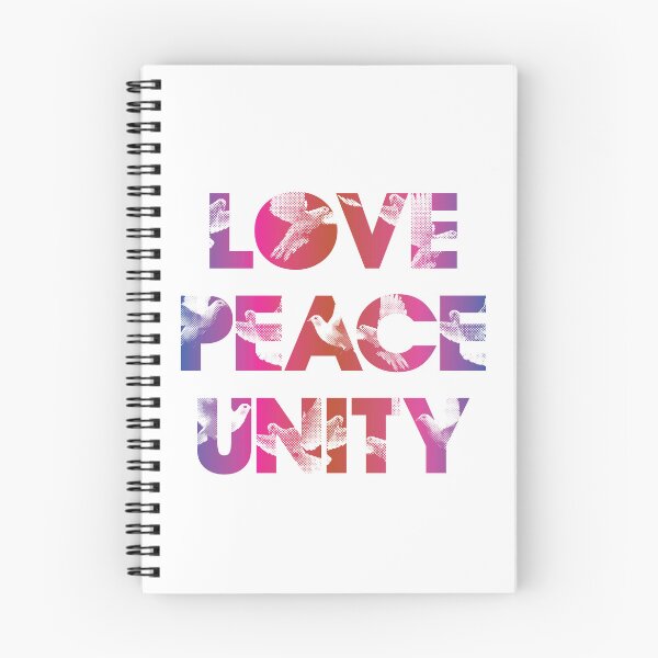 Item preview, Love Peace and Unity - Doves Peace Movement  designed and sold by Vision-Tees.
