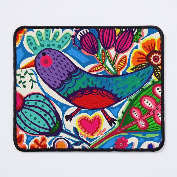 Item preview, Colored bird designed and sold by Norkelly Acosta.