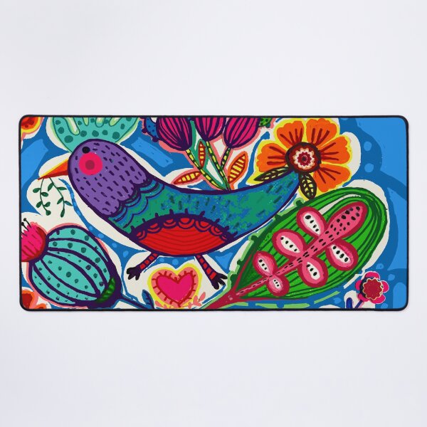 Item preview, Colored bird designed and sold by Norkelly Acosta.