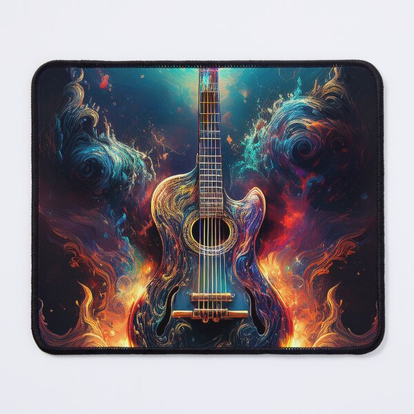 Item preview, Beautiful guitar fantasy art. designed and sold by LiftMin.