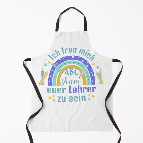 Item preview, Teacher for elementary school Happy Teacher ABC school team First grade school beginners designed and sold by Sandra Brezina.