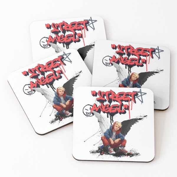 Item preview, Street Angel Graphic Tee designed and sold by TheInnerIndigo.