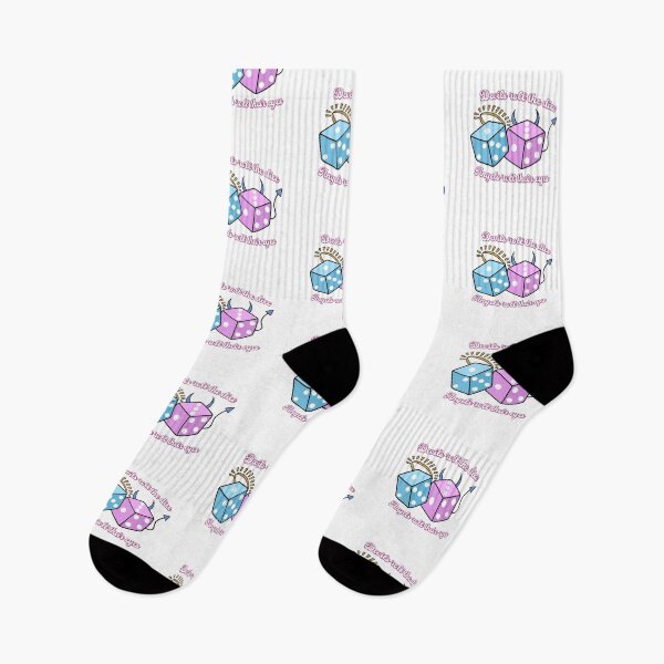 Item preview, Devils roll the dice, angels roll their eyes designed and sold by MarkMDesign.