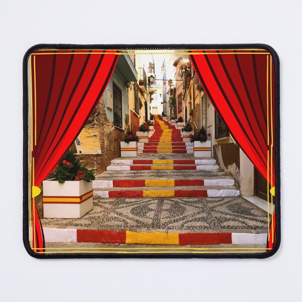 Item preview, Calpe Spanish Steps designed and sold by MarieSusan.