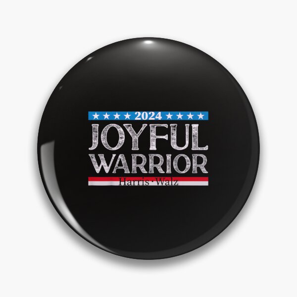Item preview, Joyful Warrior Harris Walz 2024 designed and sold by J-C-K-C.