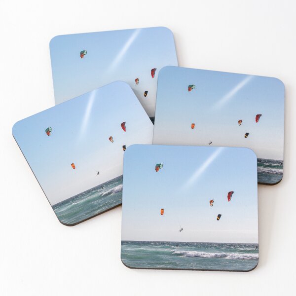 Item preview, A flock of kite surfers designed and sold by Paul Wratislaw.