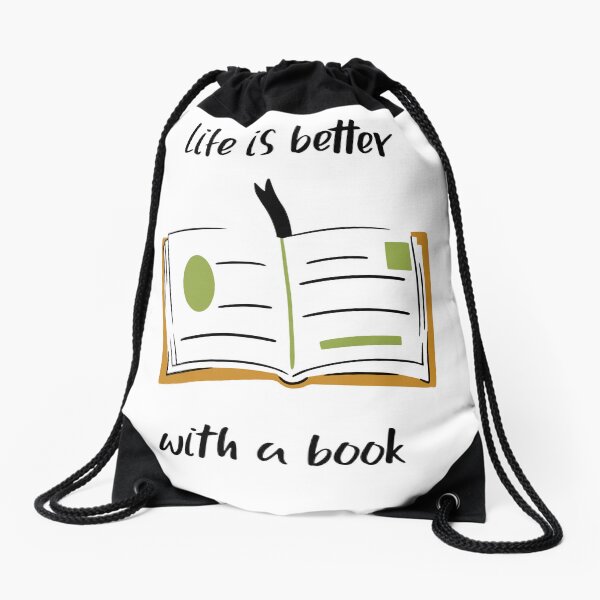 Item preview, Life is Better with a Book designed and sold by libbymaegraphic.