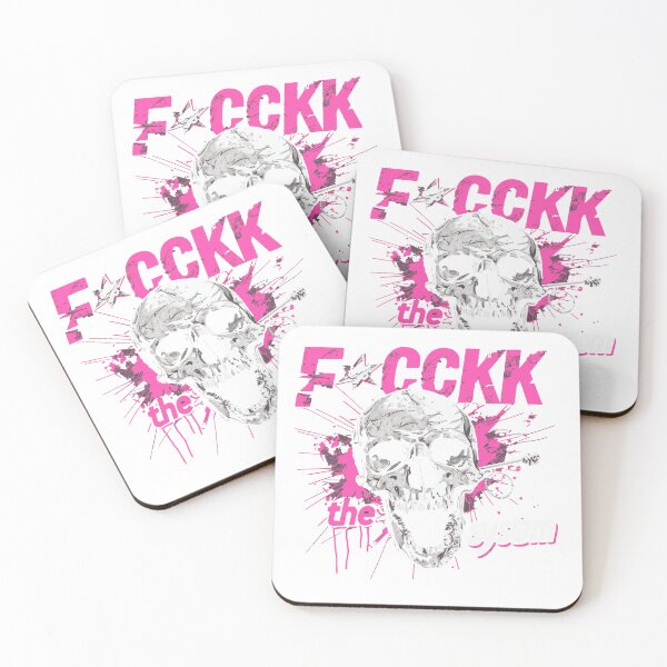 Item preview, F*cckk the system - Punk Rock Skull designed and sold by RockSteadyReady.