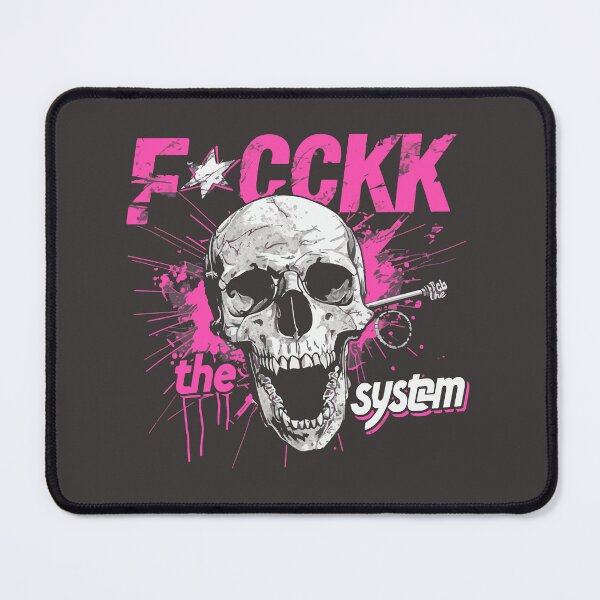 Item preview, F*cckk the system - Punk Rock Skull designed and sold by RockSteadyReady.