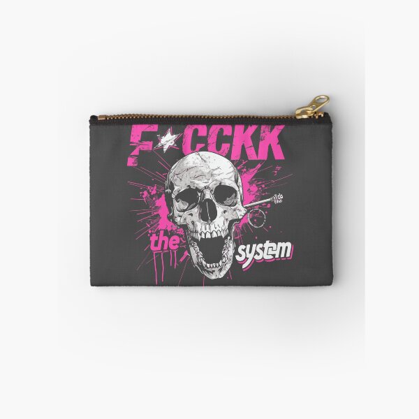 Item preview, F*cckk the system - Punk Rock Skull designed and sold by RockSteadyReady.